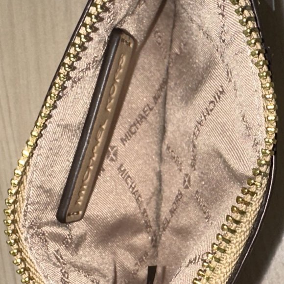 Michael Kors Travel Carine XS Crossbody Daffodil/ Top Zip Card Case Wallet Multi - Picture 11 of 12